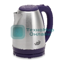 Чайник электрический Великие реки Амур-1 фиолетовый, 1,8л, нержавейка