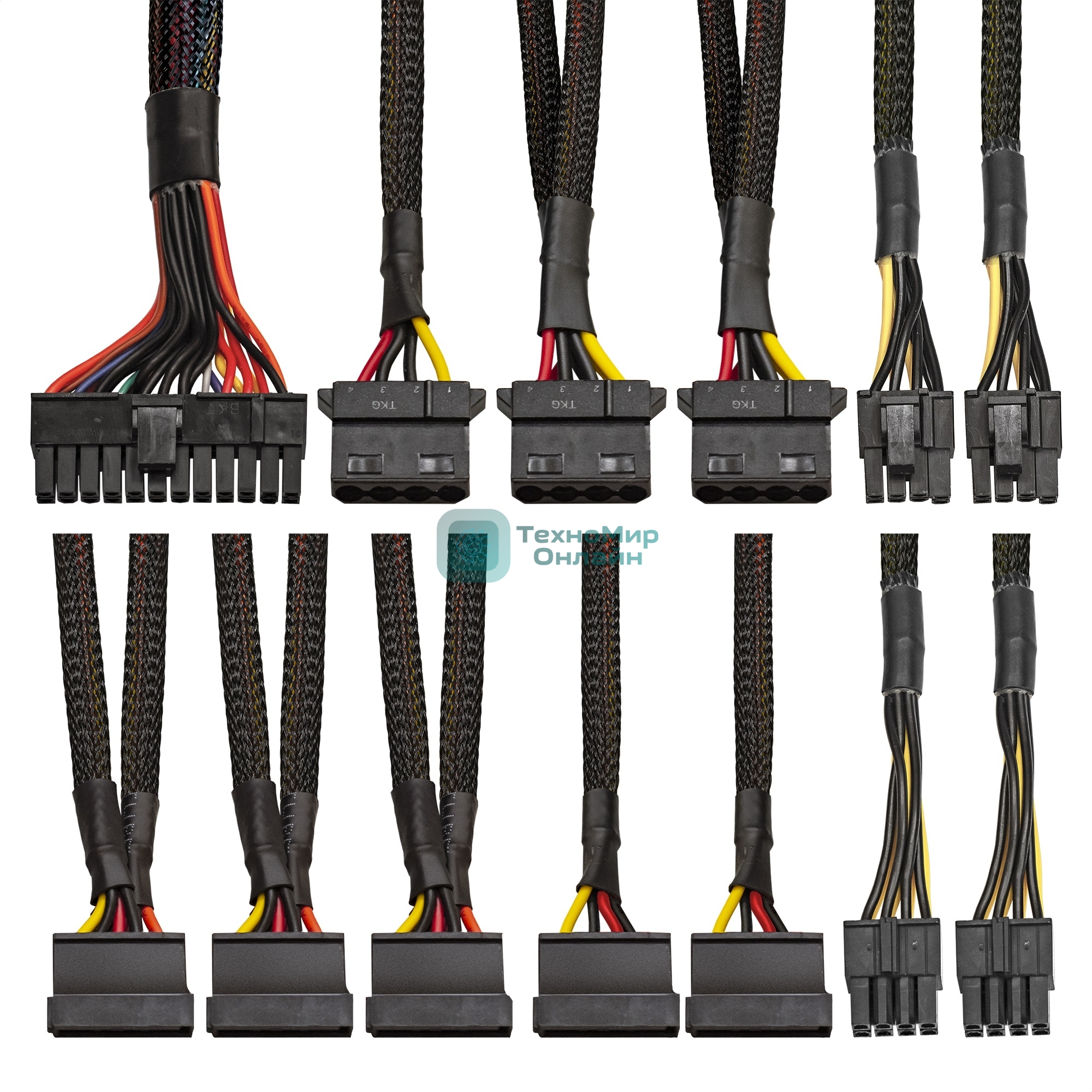 Блок питания ExeGate 750NPXE (EX292176RUS), 750Вт, 120мм, черный