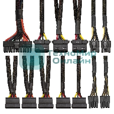 Блок питания ExeGate 750NPXE (EX292176RUS), 750Вт, 120мм, черный