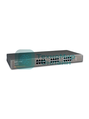 Коммутатор сетевой TP-Link SMB TL-SG1024 Коммутатор 24LAN 10/100/1000Mb/s Unmanagersd Gigabit Rackmount Switch