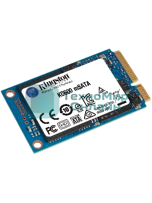 Накопитель SSD Kingston KC600, 1Tb, mSATA, R/W 550/520
