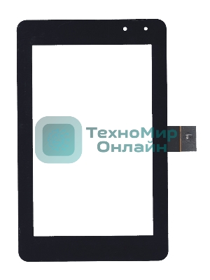 Сенсорное стекло (тачскрин) для Lenovo v2007 черное