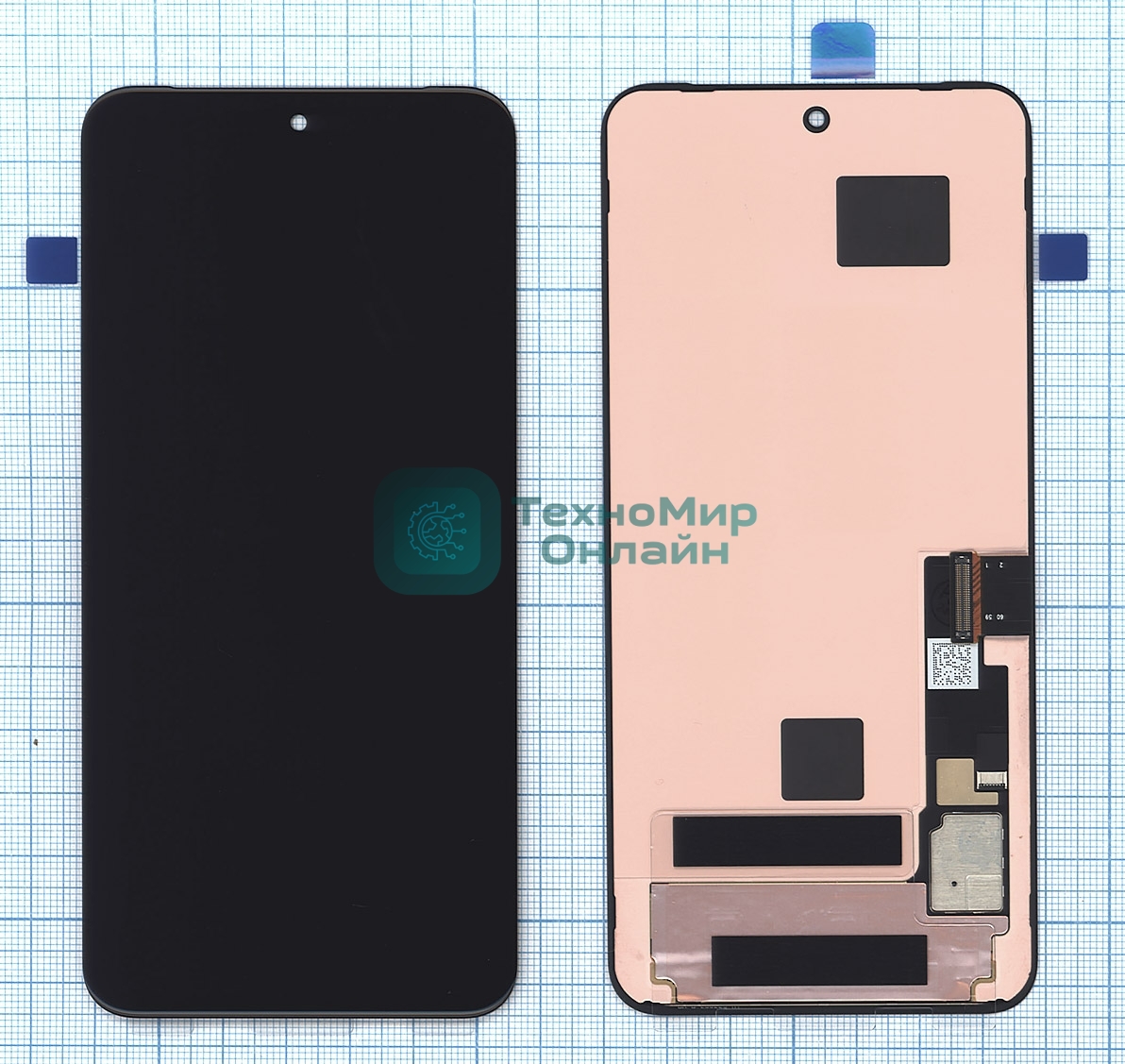 Дисплей (модуль) для Google Pixel 8 в сборе с тачскрином черный orig