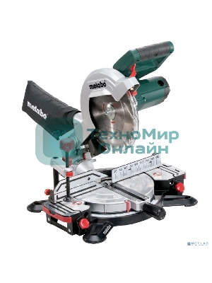 Торцовочная пила Metabo KS 216 M Set 1100Вт 5000об/мин d=216мм