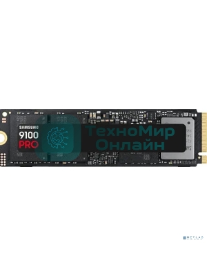 Накопитель SSD 4Tb Samsung 9100 PRO, M.2, PCI-E 5.0 x4, TLC 3D NAND R/W - 14800/13400 Mb/s