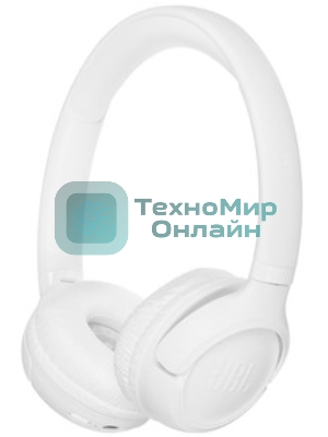 Беспроводные наушники JBL Tune 530BT белый, накладные, Bluetooth, складная конструкция