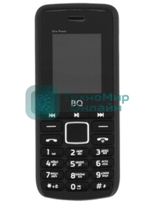 Мобильный телефон BQ 1846 One Power черный/серый