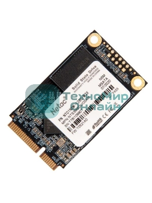 Накопитель SSD Netac N5M, 128Gb, mSATA, R/W 560/520