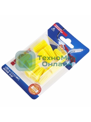Соединительный изолирующий зажим Rexant СИЗ-4, 1,5-9,5 мм², желтый, 10 шт.