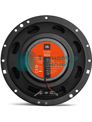 Колонки автомобильные JBL Stage2 624 (без решетки) 240Вт 91дБ 4Ом 16.5 см (6 1/2 дюйм) (ком.: 2 кол.) коаксиальные двухполосные