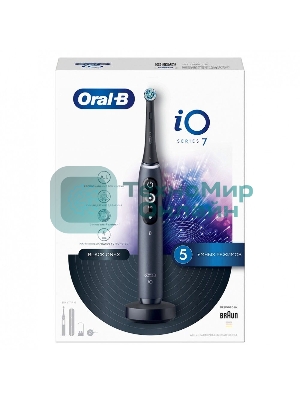 Электрическая зубная щетка Oral-B iO Series 7 Onyx черный