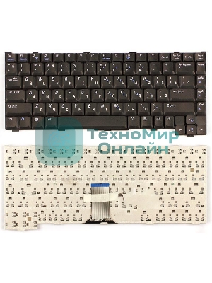 Клавиатура для ноутбука Dell Inspiron 1200 2200 Latitude 110L PP10S черная