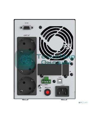 Источник бесперебойного питания CBR ESN-1KT-3F-LCHERSC Online 1000VA/1000W Tower 3 x Schuko, LCD, HID-USB, RS232, EPO, SNMP slot