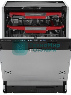 Встраиваемая посудомоечная машина Kuppersberg GLM 6081, черный, 59.8 см, 14 компл., 49 дБ, класс A+++