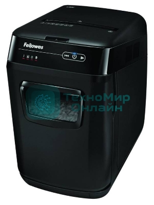 Шредер Fellowes AutoMax 200C (секр.P-4)/фрагменты/200лист./32лтр./пл.карты