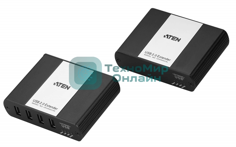 Удлинитель KVM CAT.5 USB 2.0 EXTENDER W/EU ADP.