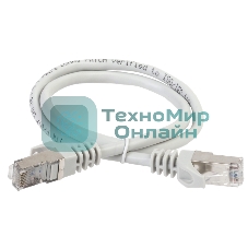 Коммутационный шнур ITK PC01-C5EF-2M (патч-корд), cat.5e FTP, 2м, серый