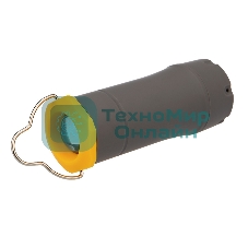 Фонарь Rexant универсальный ручной/туристический/кемпинговый 3 в 1, регулируемый фокус, складной подвес, 3 х ААА