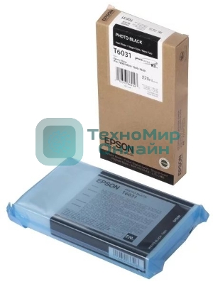 Картридж струйный Epson C13T603100 черный (220 мл) для Epson Sty Pro 7800/9800/7880/9880
