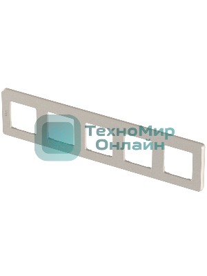 Рамка 5 постов шампань Inspiria