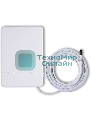 Усилитель сигнала Триколор DS-2100-kit 20м однодиапазонная белый (046/91/00050419)