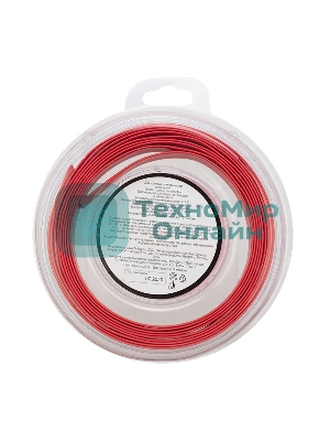 Трубка термоусаживаемая Rexant 8.0/4.0мм красн. ролик 2.44м