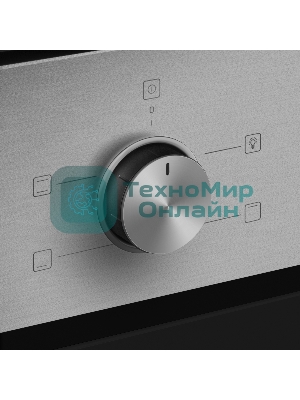 Шкаф духовой электрический Maunfeld AEOC6040S, 60л, дверца с 3 стеклами, нержавеющая сталь