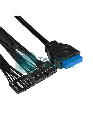 Компьютерный корпус Minitower ExeGate BAA-303U-AAA400 (mATX, БП AAA400 с вент. 8см, 2хUSB+1хUSB 3.0, HD Audio, черный)