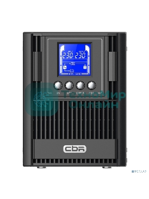 Источник бесперебойного питания CBR ESN-1KT-3F-LCHERSC Online 1000VA/1000W Tower 3 x Schuko, LCD, HID-USB, RS232, EPO, SNMP slot