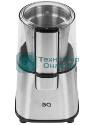 Кофемолка BQ CG1004 Steel-Black, Мощность 220 Вт, 60 г максимальная загрузка