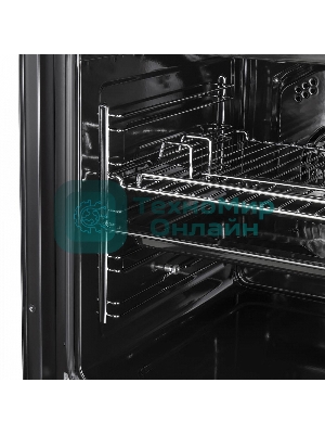 Шкаф духовой электрический Maunfeld EOEM516S, встраиваемый, 51л, дверца с 2 стеклами, нержавеющая сталь