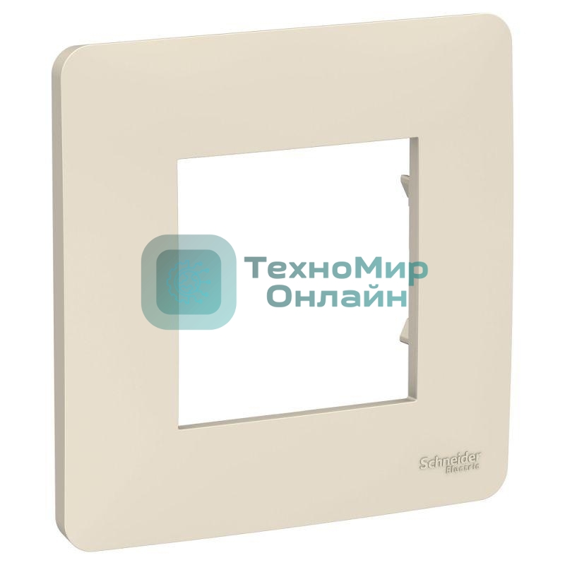 Рамка 1-м UNICA STUDIO беж. SchE NU200244