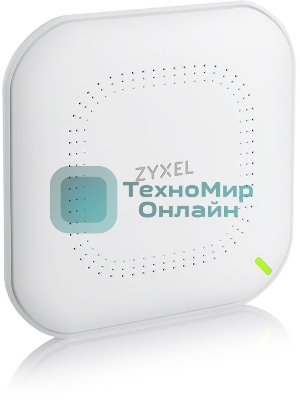 Гибридная точка доступа Zyxel NebulaFlex NWA50AX, WiFi 6, 802.11a/b/g/n/ac/ax (2,4 и 5 ГГц), MU-MIMO, антенны 2x2, до 575+1200 Мбит/с, 1xLAN GE, PoE, без поддержки Captive portal и WPA-Enterprise, защ