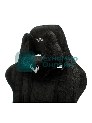 Кресло Бюрократ VIKING KNIGHT LT20 FABRIC черный, ткань, 120 кг, механизм качания