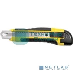 Нож FIT HQ технический 18 мм усиленный прорезиненный Профи 10258