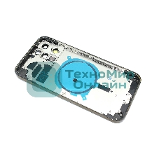 Задняя крышка (корпус) в сборе с рамкой для Apple iPhone 12 Pro Max черный