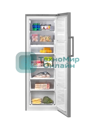 Морозилка Beko RFSK266T01G, серый, 240 л, 4 ящика