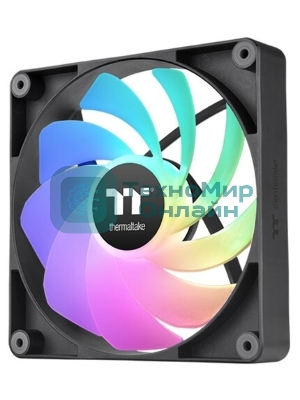 Вентилятор для корпуса Thermaltake CT120 Sync Reverse ARGb 120х120x25 черный 4-pin 31.2дБ (упак.:2шт) (CL-F173-PL12SW-A) Ret