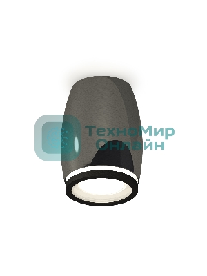 Светильник Ambrella Light XS1123020 DCH/SBK/FR черный хром/черный песок/белый матовый MR16 GU5.3 (C1123, N7121)