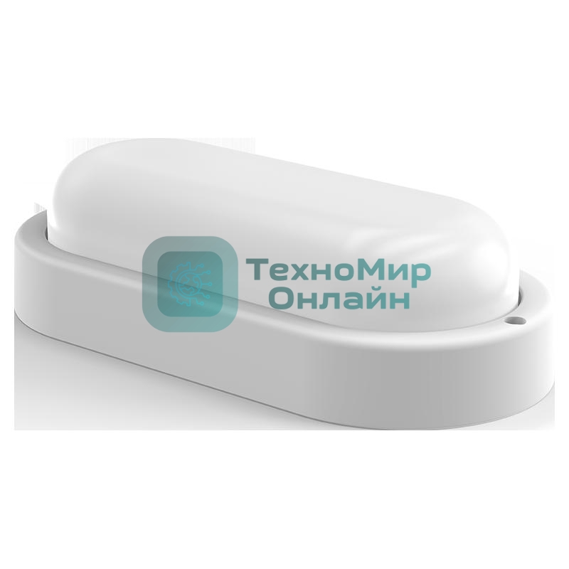 Светильник светодиодный ЖКХ ECO 198х96х53 12Вт 940лм 4000К IP65 овал Gauss 161418212