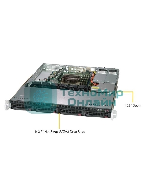 Серверная Платформа Supermicro SYS-5019C-MR