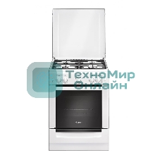 Плита газовая Gefest ПГ 6100-02 0009 белый, конфорок 4 шт, духовка 52 л, 60 см x 85 см x 60 см