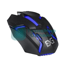 Мышь проводная ExeGate Gaming Standard Laser GML-17 черный, 1200 dpi, USB, кнопки - 3