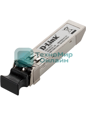 Трансивер D-Link 431XT/B1A, SFP+ Transceiver with 1 10GBase-SR port.Up to 300m, multi-mode Fiber, Duplex LC connector, Transmitting and Receiving wavelength: 850nm, 3.3V power