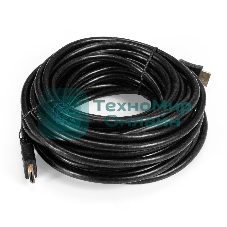 Кабель HDMI ExeGate EX-CC-HDMI2-10.0 (19M/19M, v2.0, 10м, 4K UHD, Ethernet, позолоченные контакты)