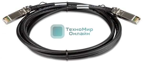 Пассивный кабель D-Link DEM-CB300S/D2A 10GBase-X SFP+ длиной 3 м для прямого подключения