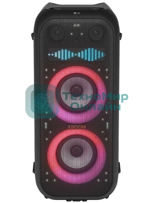 Минисистема LG XBOOM XL9T черный/красный 1000Вт USB BT