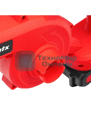 Воздуходувка-пылесос акк. портативная MTX LB-185, 35 м/с, 170 м3/ч, Li-Ion, 20 В