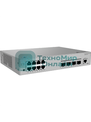 Коммутатор Huawei eKit S220-8T4S (L2, 8*10/100/1000BASE-T ports, 4*GE SFP ports, built-in AC power)