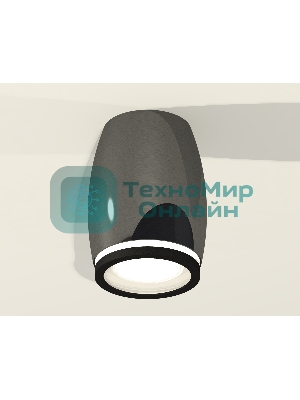 Светильник Ambrella Light XS1123020 DCH/SBK/FR черный хром/черный песок/белый матовый MR16 GU5.3 (C1123, N7121)